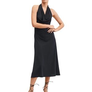 NWOT Mango Halter Dress